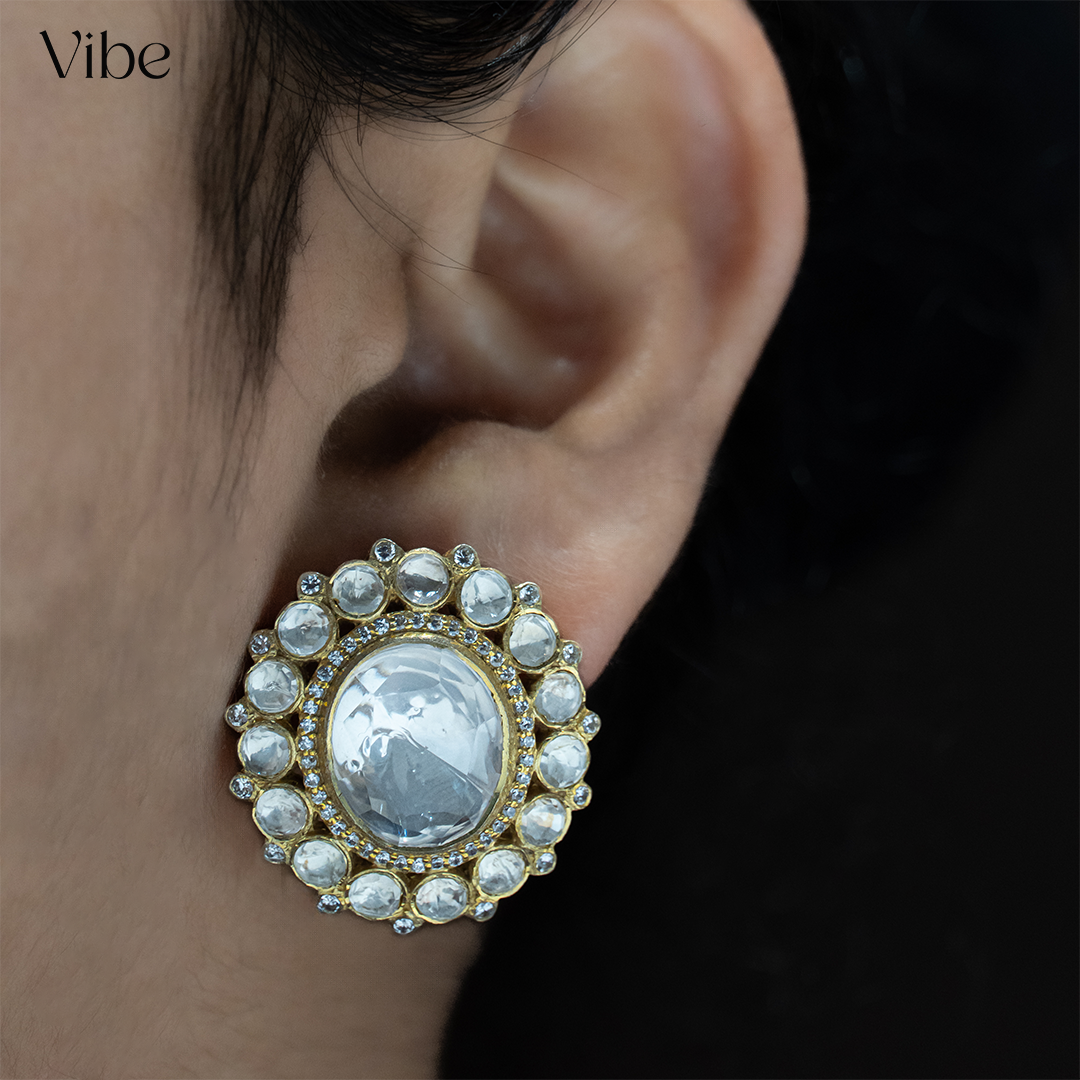 Polki Earrings