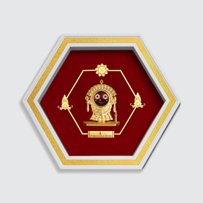 Lord Jagannath 24k Gold Artwork- D11