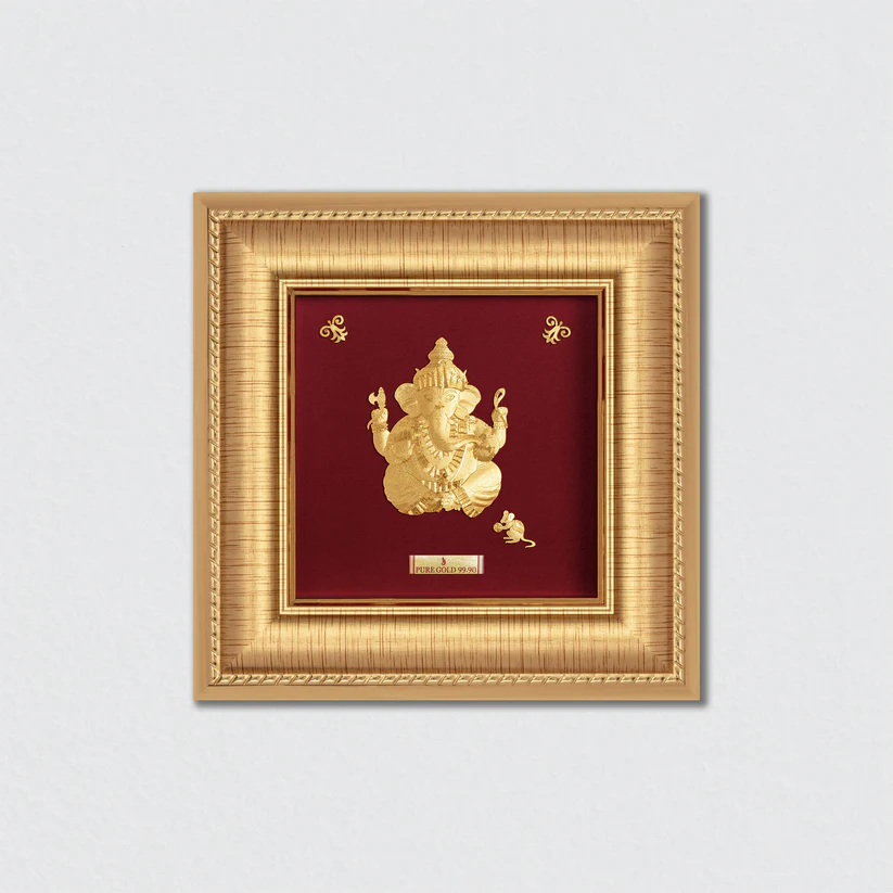 Baby Ganesha Devotional Art - A9