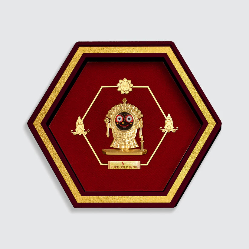 Lord Jagannath 24k Gold Artwork- D11
