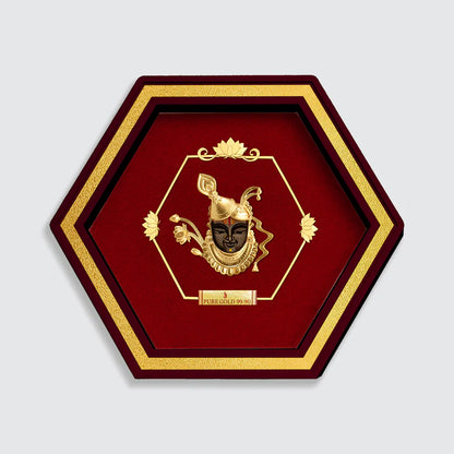 Lord Shreenath ji Devotional 24k Gold Artwork- D11