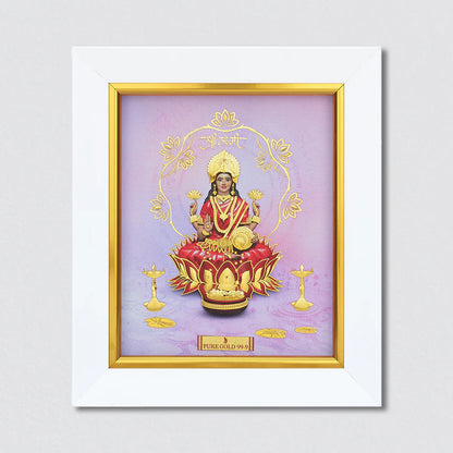24k Gold Sheet Shree Lakshmi Artwork - S7